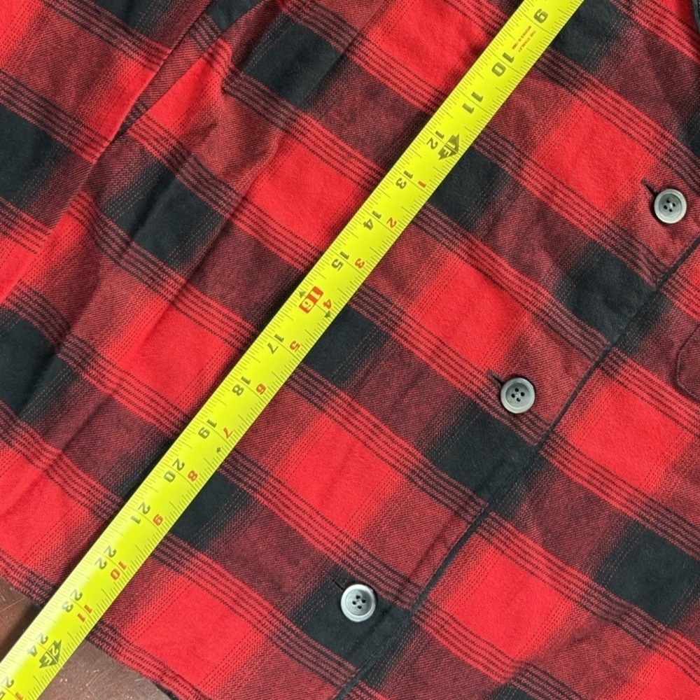 Madewell Pajama Set Womens XS Red Black Buffalo Plaid Flannel AG568 NWT - Picture 5 of 14